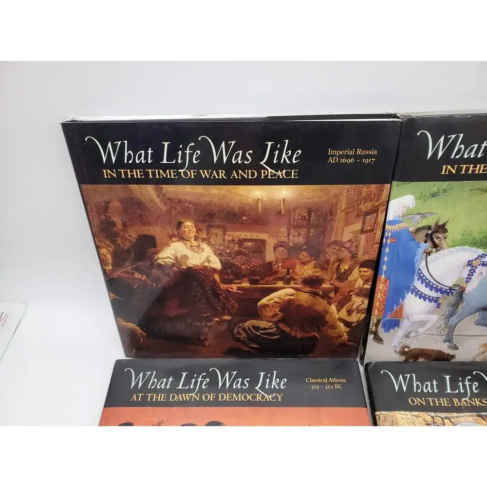 What Life Was Like Lot of 4 - Time-Life - Hardcover Book
